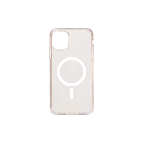 Cover mit MagSafe für iPhone 11 Pro Max (transparent) — Meget flot stand — Green Heroes