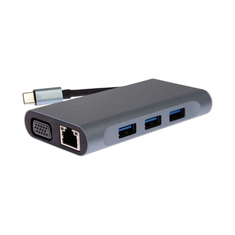 USB-C 8-in-1 Dockingstation — Neues Produkt stand — Green Heroes
