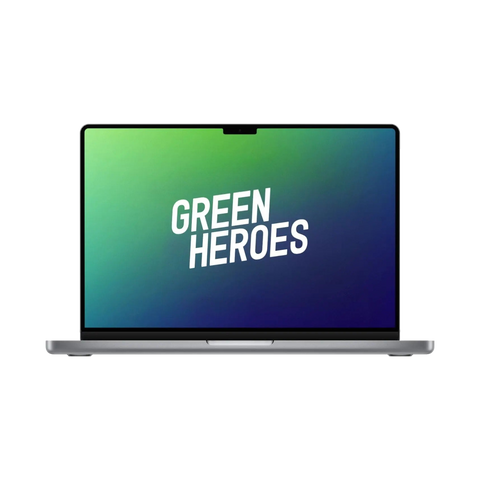 MacBook Pro 14" 2023 — Okay stand — Green Heroes